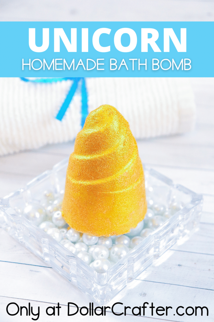 DIY Unicorn Horn Bath Bombs ⋆ Dollar Crafter