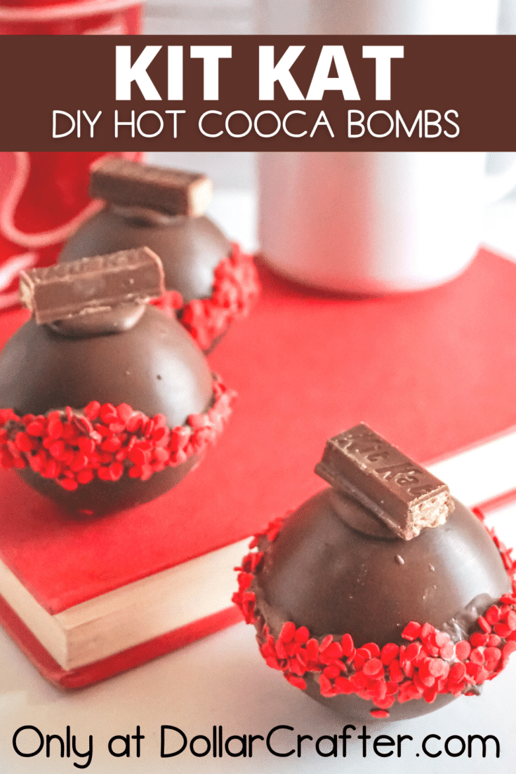 Kit Kat Hot Cocoa Bombs