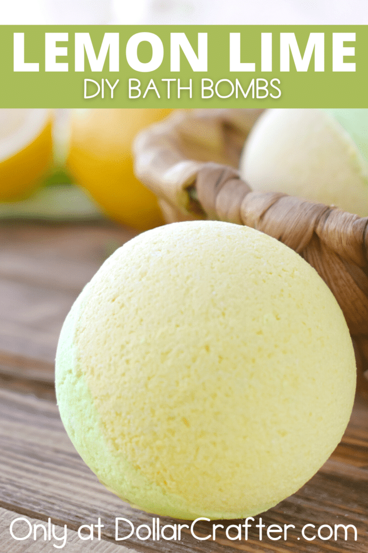 Lemon Lime Bath Bombs