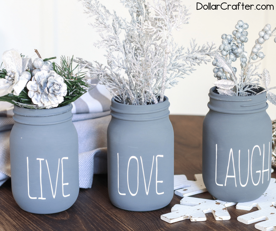 Custom Kitchen Jars - Mason Jar Crafts Love