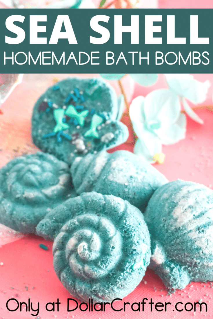 Mermaid Seashell Bath Bombs