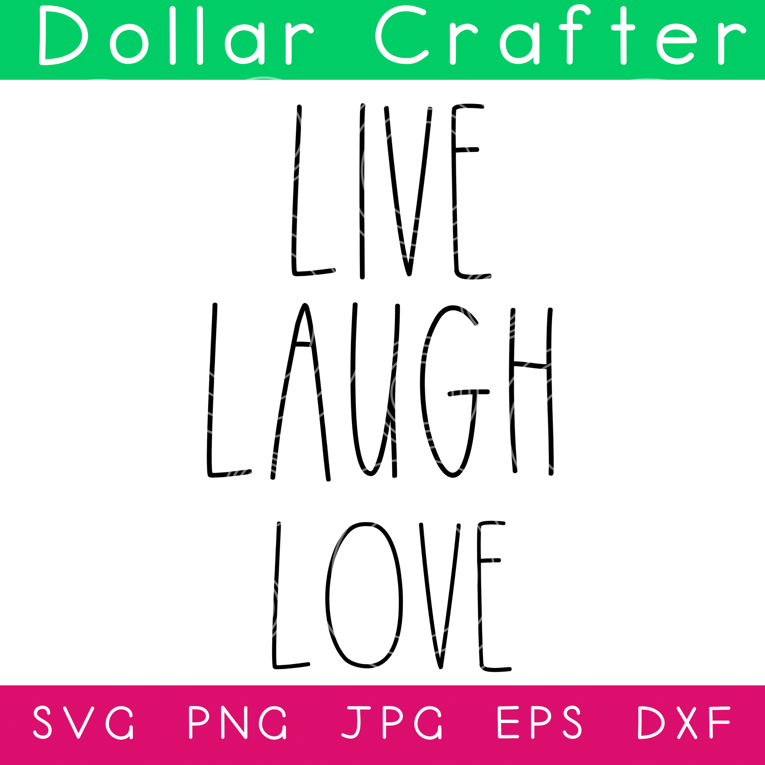 Diy Live Laugh Love Mason Jars Dollar Crafter