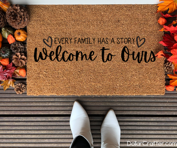 Every Family Has a Story Welcome to Ours SVG Cut File Set for Cricut or ...