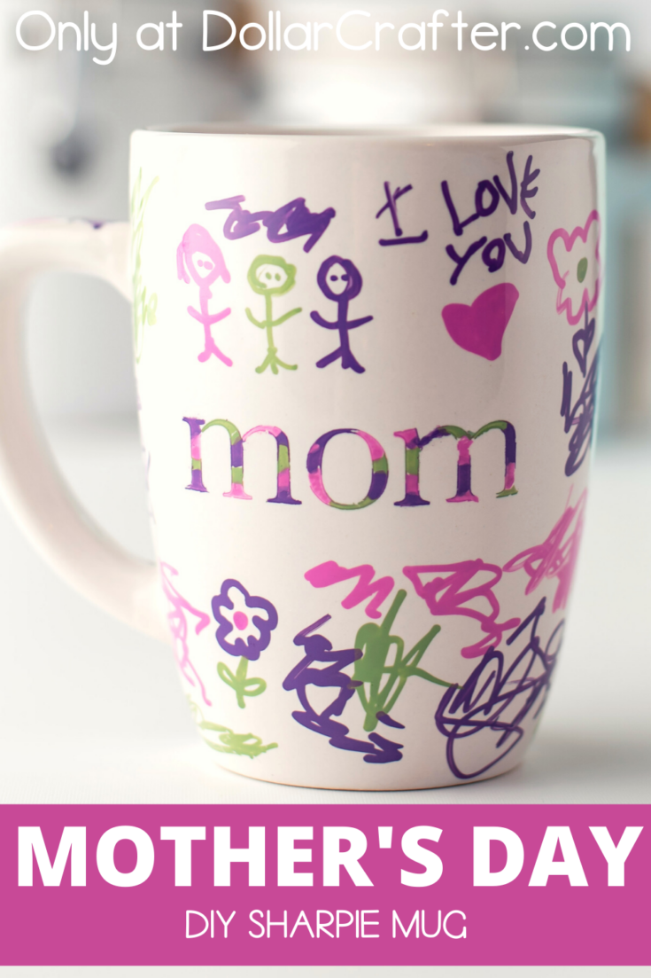 Mother's Day Sharpie Mug
