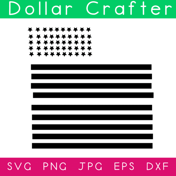 Fourth of July SVG Cut File Set for Cricut or Silhouette