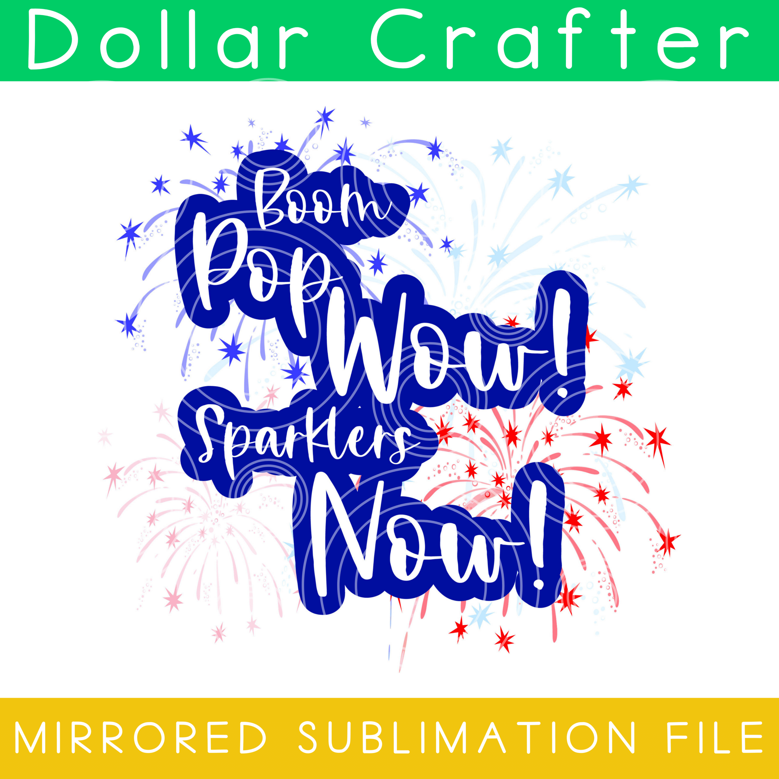 Fourth of July Sublimation File