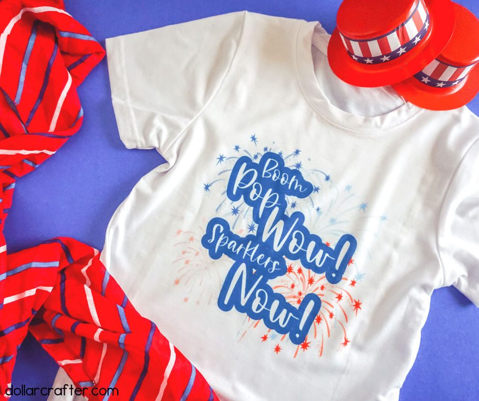 Fun DIY 4th of July T Shirts! 