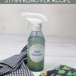 diy stain remover in spray bottle