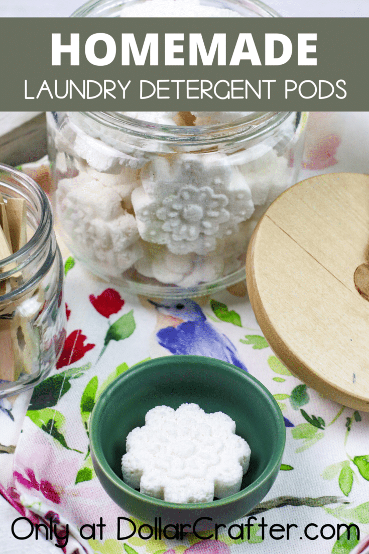 homemade laundry detergent pods