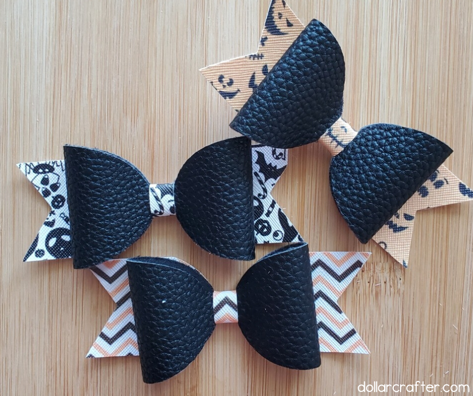Hair Bow Svg Cut File Set For Cricut Or, What Kind Of Glue To Use On Faux Leather Bows
