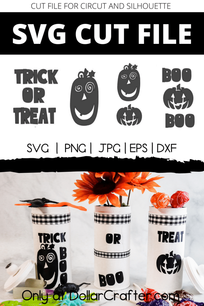 Trick or Treat SVG Cut File Set for Cricut or Silhouette ⋆ Dollar Crafter