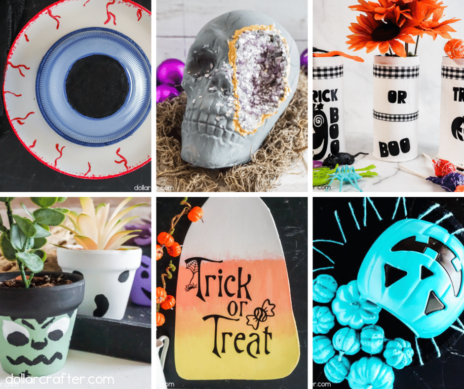 Dollar Tree Halloween Crafts