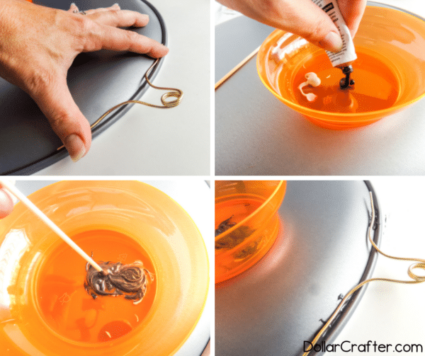 Diy Halloween Eyeball Wreath From Dollar Tree Supplies тлж Dollar Crafter