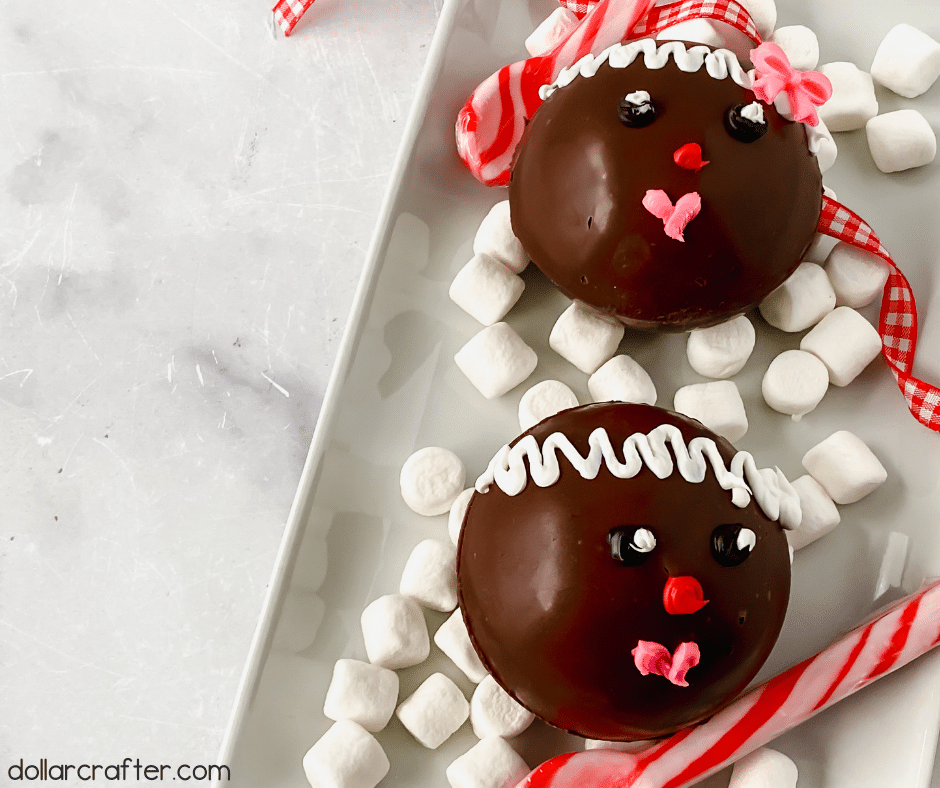 Gingerbread Men Hot Chocolate Stirrers