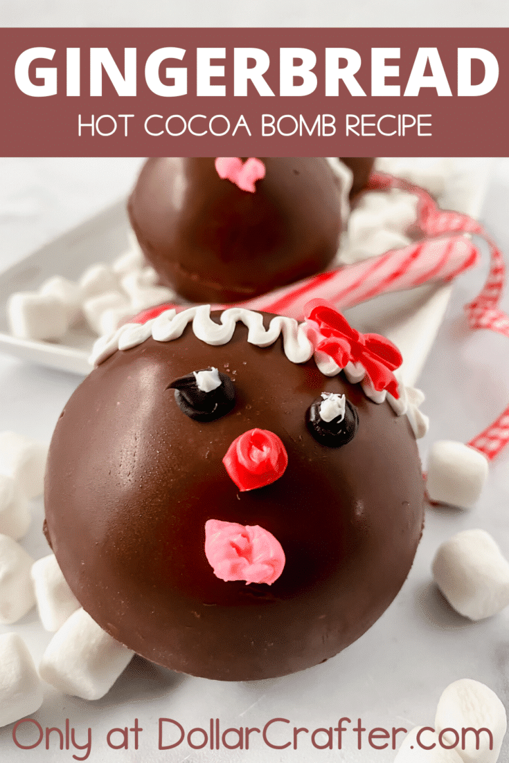 Gingerbread Hot Chocolate Bombs