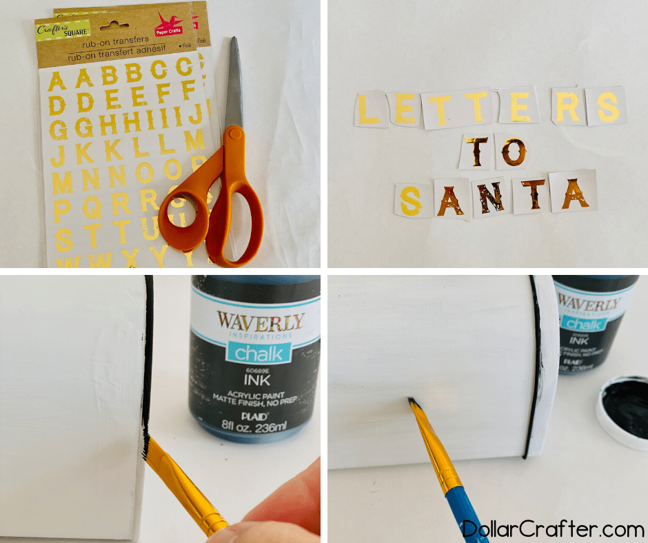 Letters to Santa DIY Mailbox ⋆ Dollar Crafter