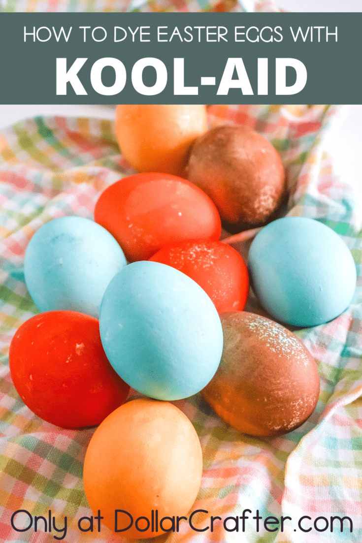 Kool-Aide Dyed Easter Eggs