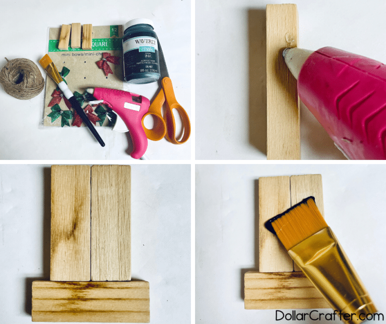 Homemade Snowman Hat Dollar Tree Ornament ⋆ Dollar Crafter