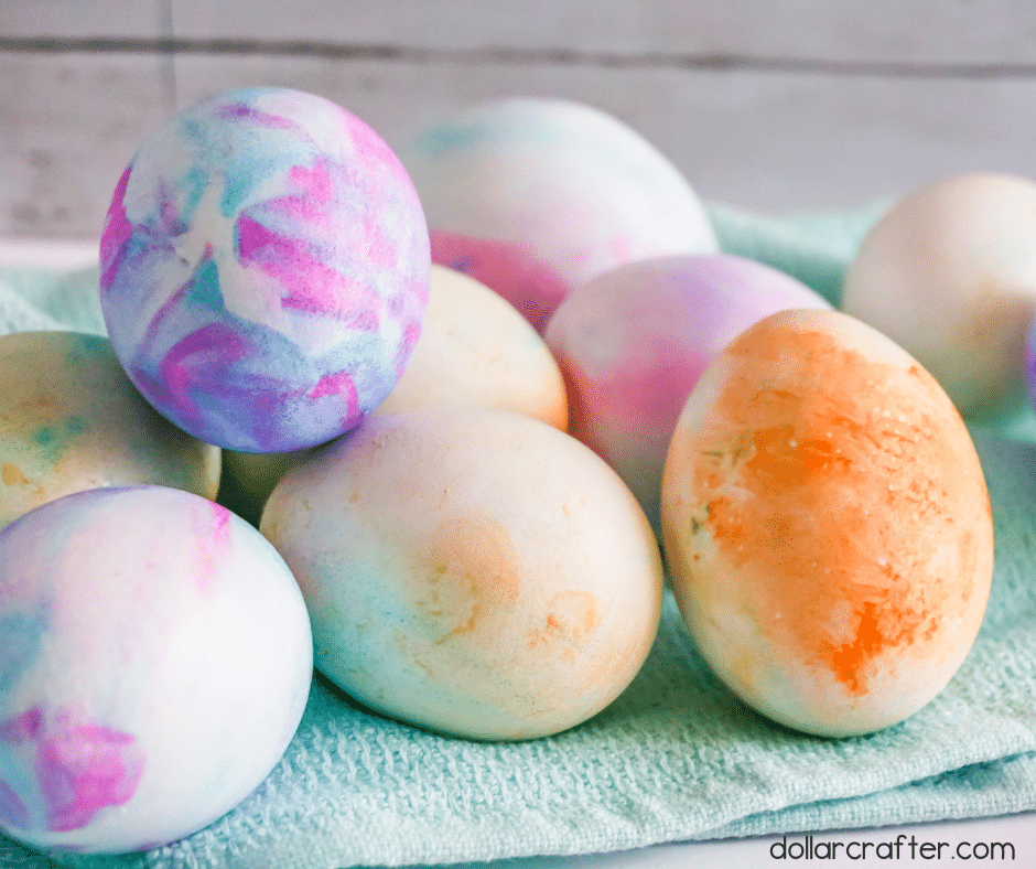 How to Dye Easter Eggs w/ Food Coloring- EASY Homemade Easter Eggs