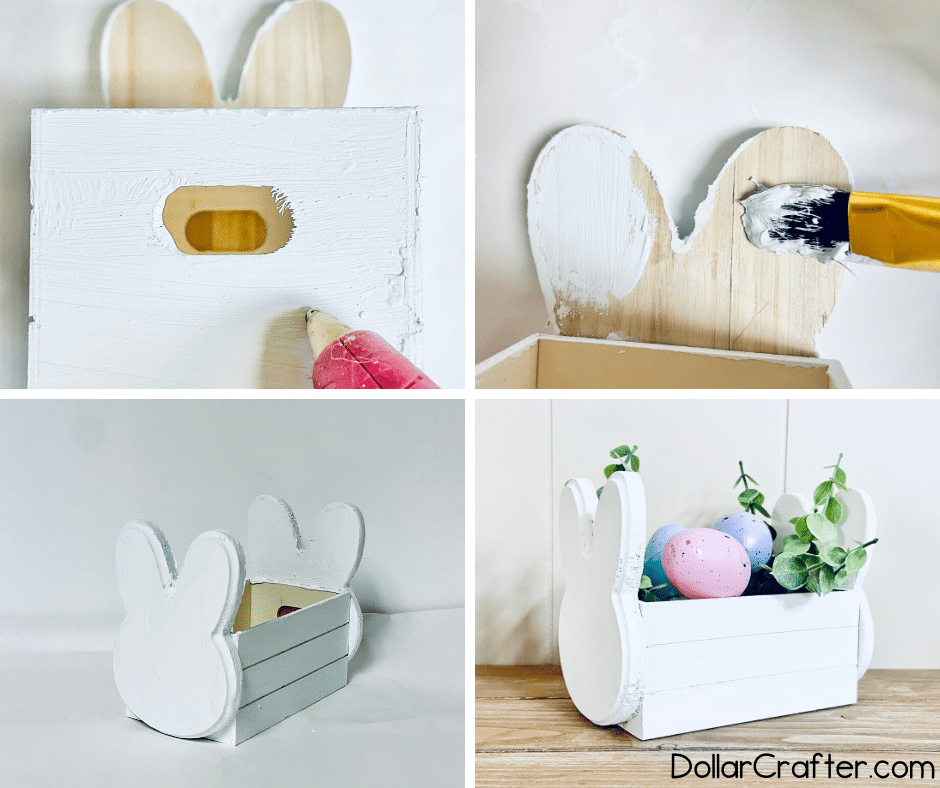 DIY Wood Block Bunnies & Chick - Ben Franklin Crafts and Frame Shop