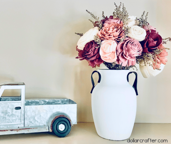 Pottery BarnInspired Vase Tutorial Using Dollar Tree Finds ⋆ Dollar Crafter
