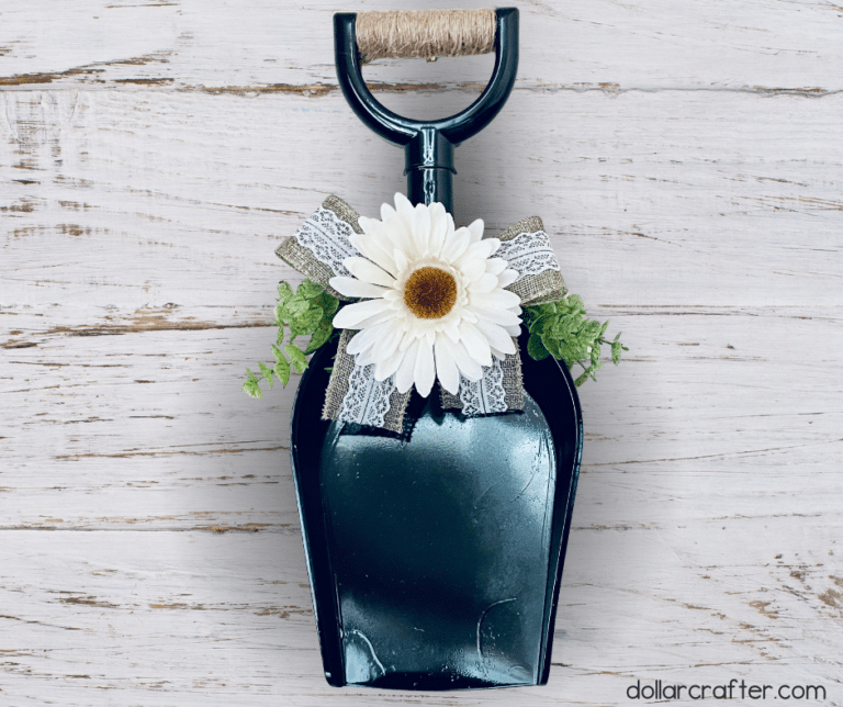 Add a Touch of Farmhouse Chic to Your Home with this DIY Rustic Shovel